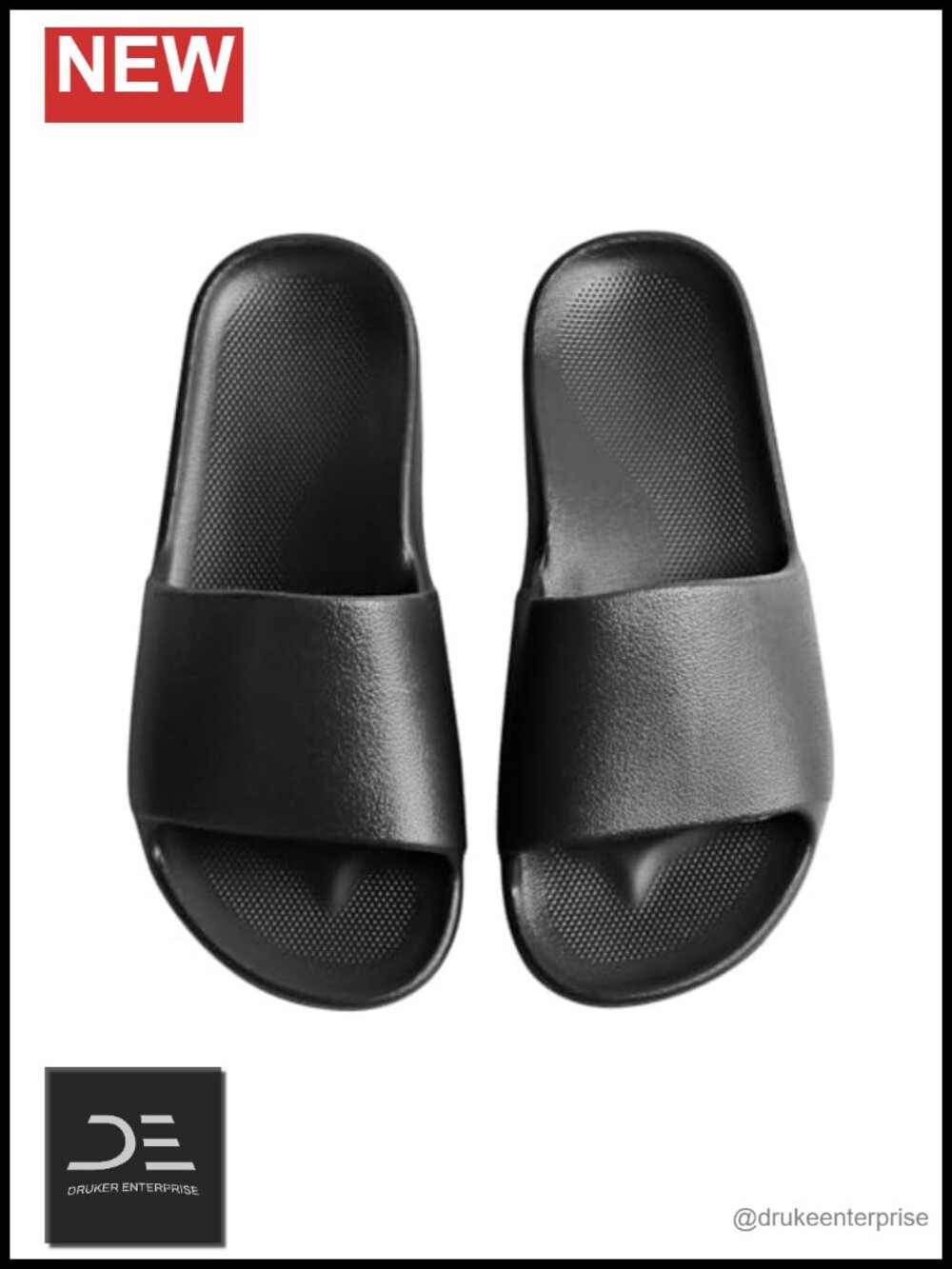 Arch Support Slide Sandals Non-Slip Shower Slippers Cushioned Unisex